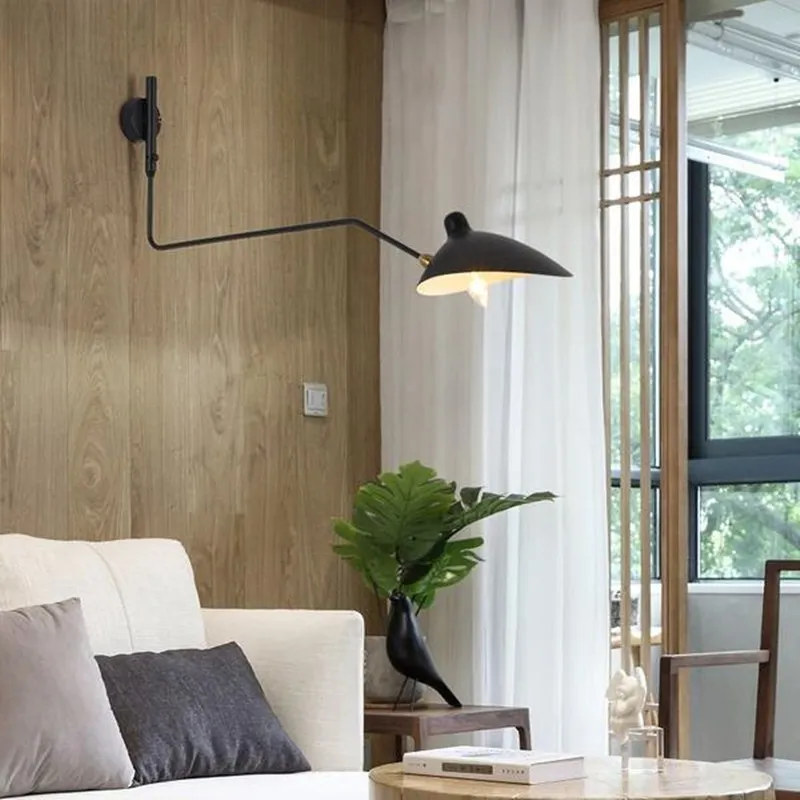 Industrial Duckbill Design LED Bedroom Wall Lamp S16