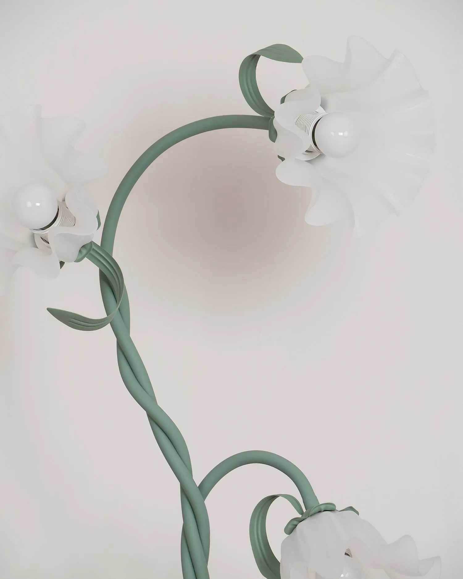 Creative Multi-Head Winding Flower Shape Floor Lamp M175