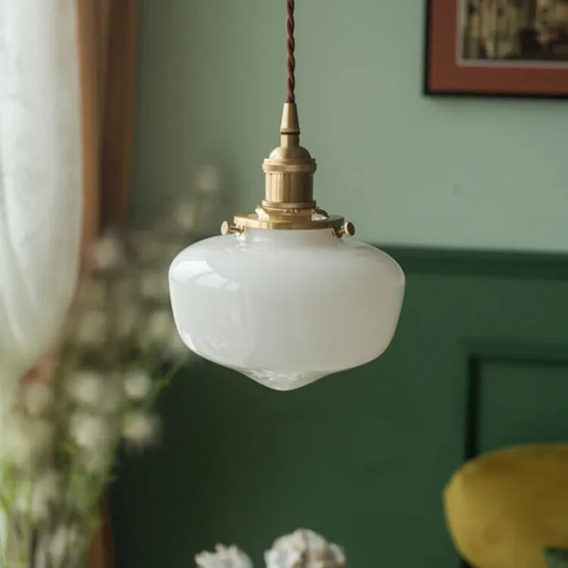 Radiant Lantern Retro Glass Pendant Light D954