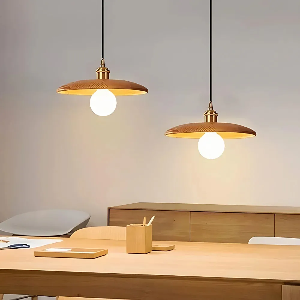 Olivia Japandi Charming Wooden Ceiling Light D841