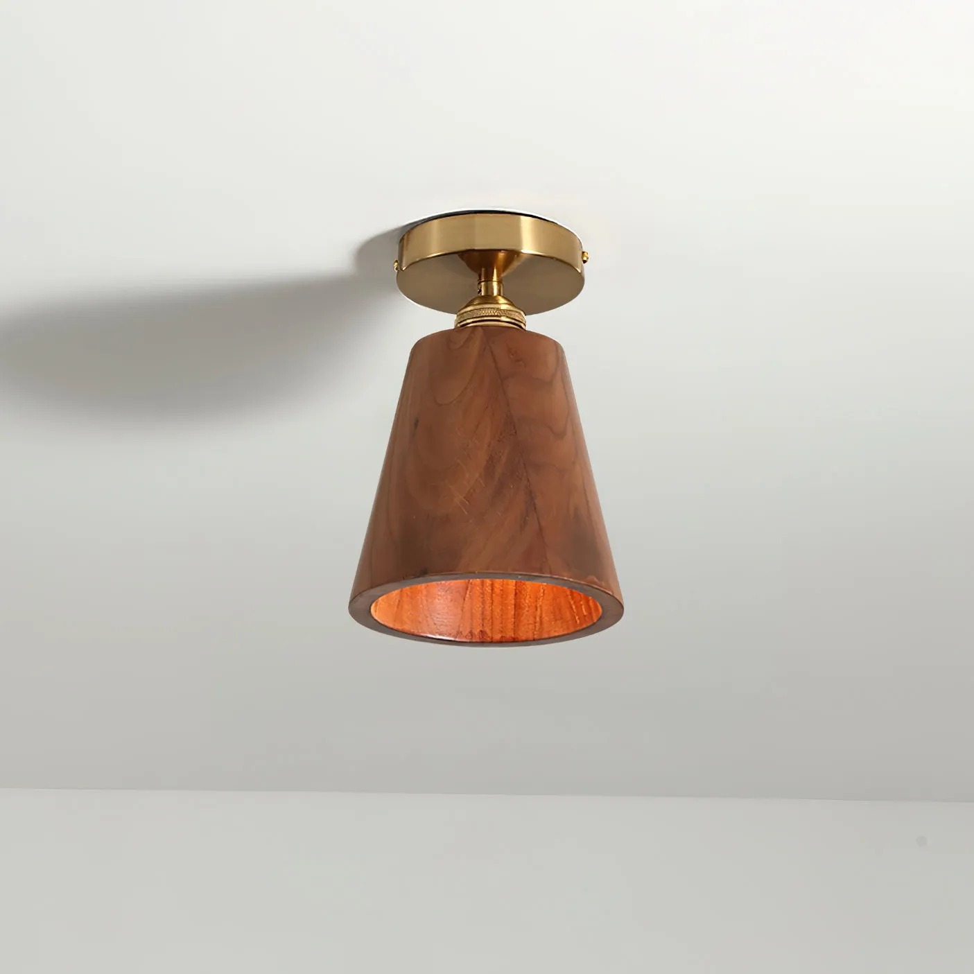 Collar Wood Ceiling Lamp D235