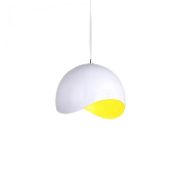 Creative Semi Eggshell Metal Pendant Light S158