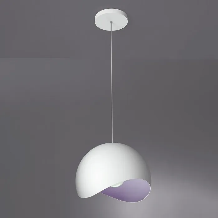 Creative Semi Eggshell Metal Pendant Light S158