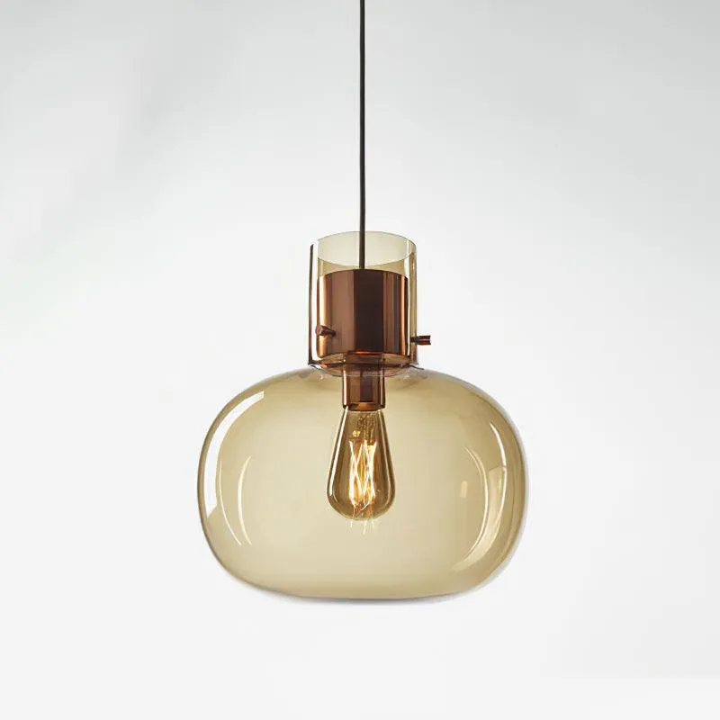 Nordic Minimalist Luxury Personality Glass Pendant Light M487