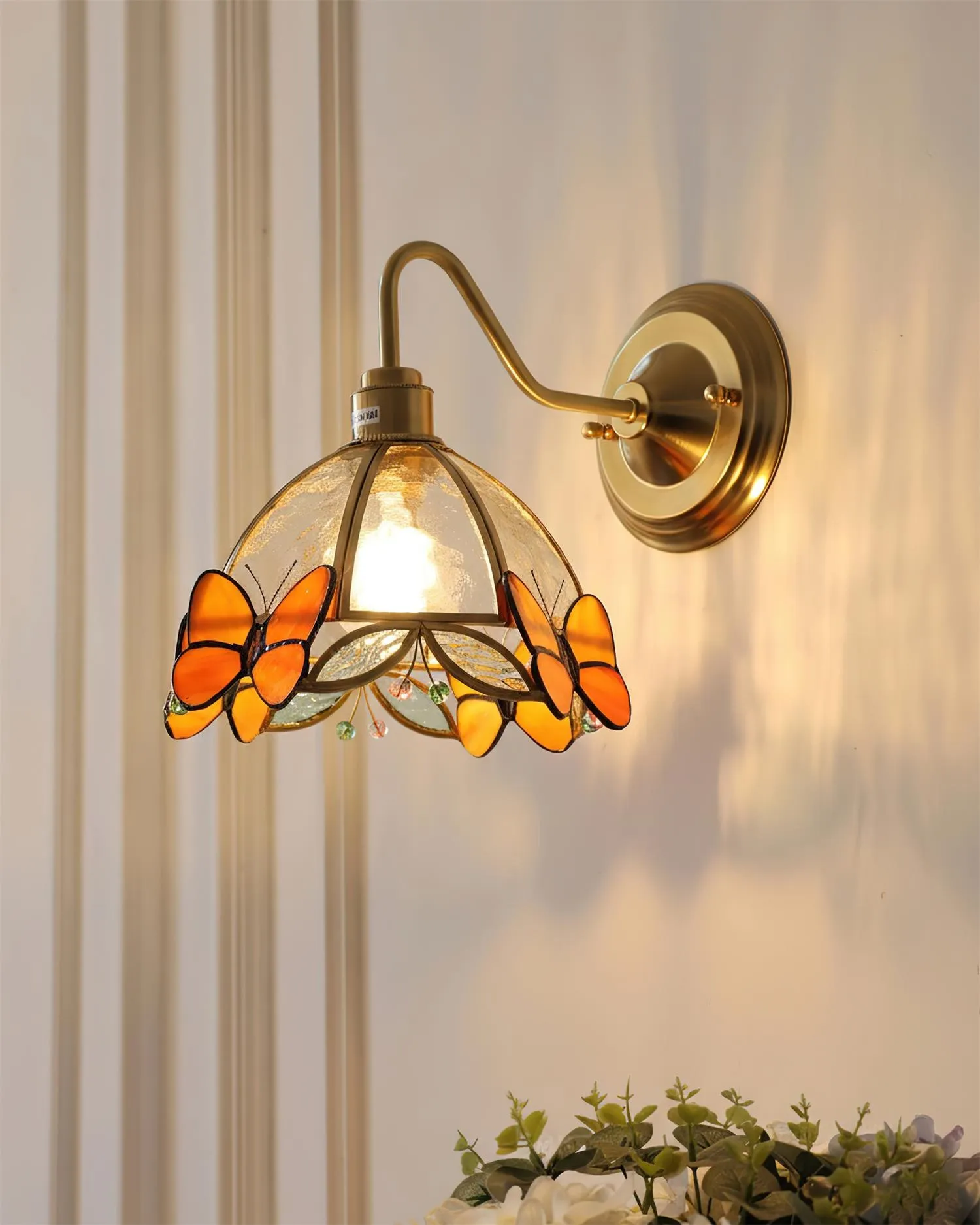 Butterfly Jewel Wall Lamp D240
