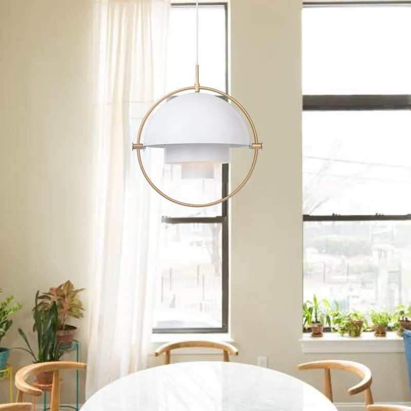 Danish Multilayer Rotatable Pendant Lamp S63