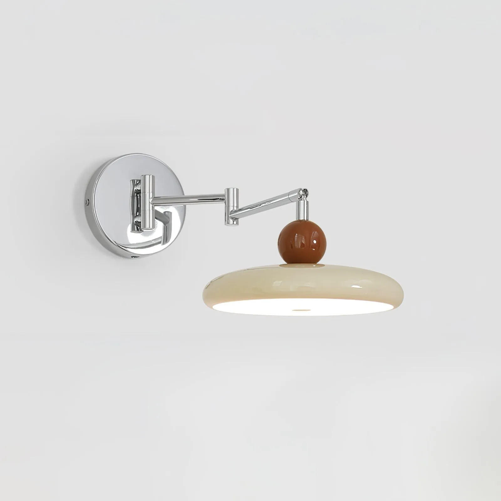 Minimalist French Creative Cream Style Rotatable Swing Arm Wall Lamp M460