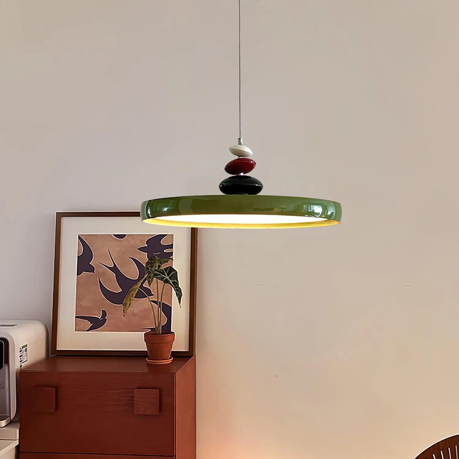 Simple Rocker Arm Flying Saucer Creative Chandelier M375