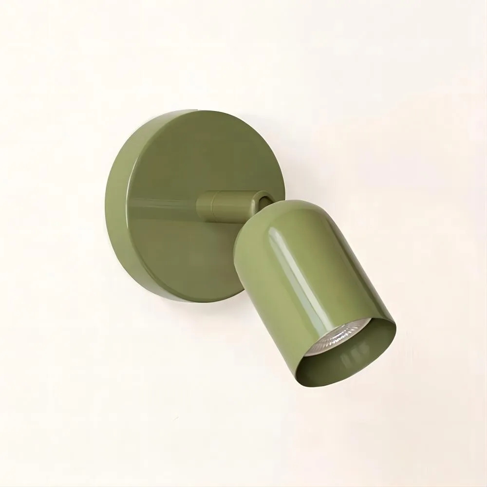Modern Cylinder Rotatable Macaron Wall Light S135