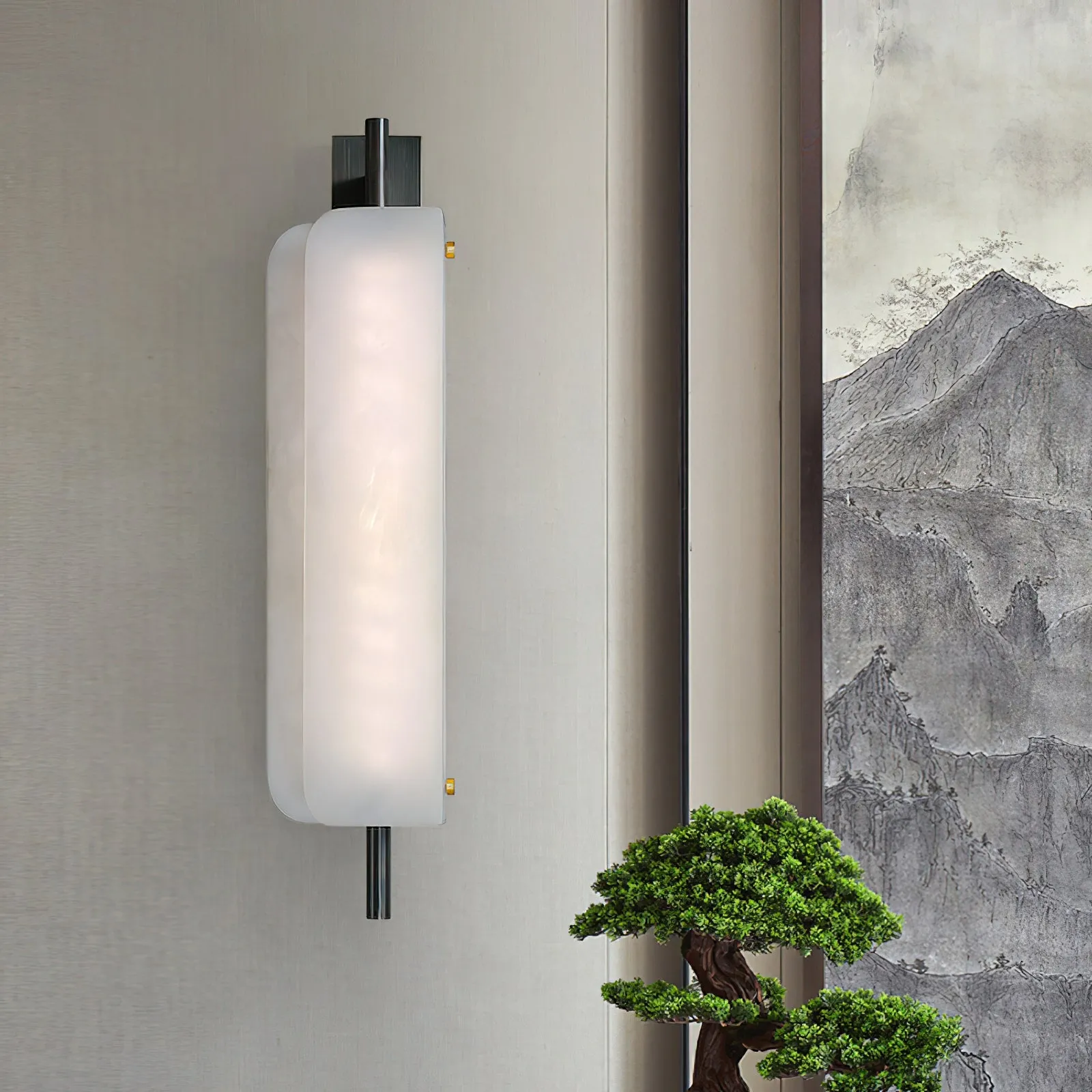 Kinkairo Alabaster Wall Lamp D497
