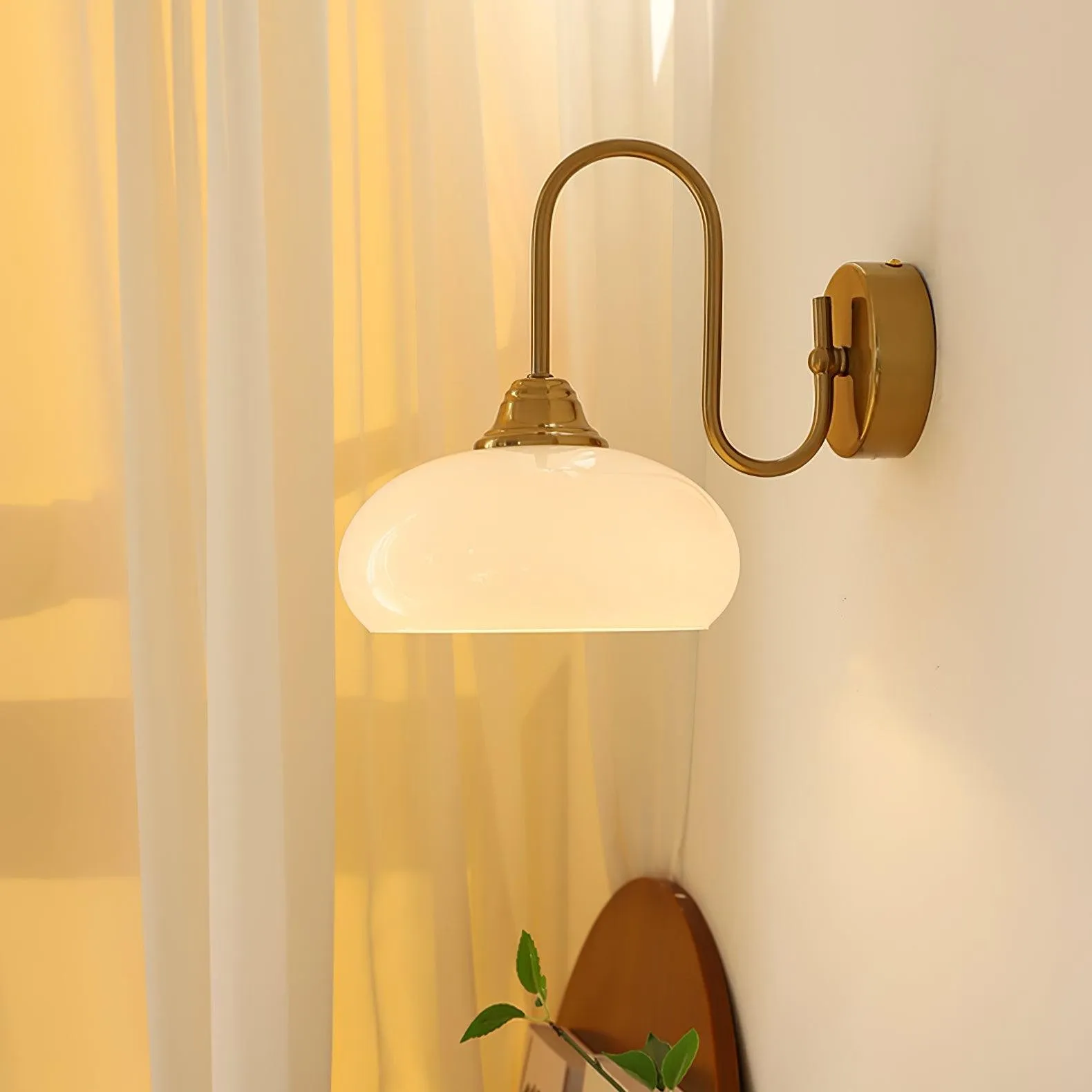 Modern Glass Geometry Wall Light for Living Room M230