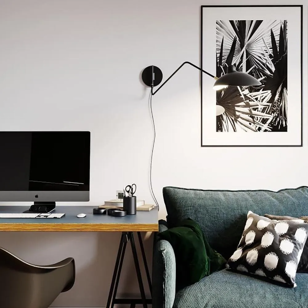Industrial Duckbill Design LED Bedroom Wall Lamp S16