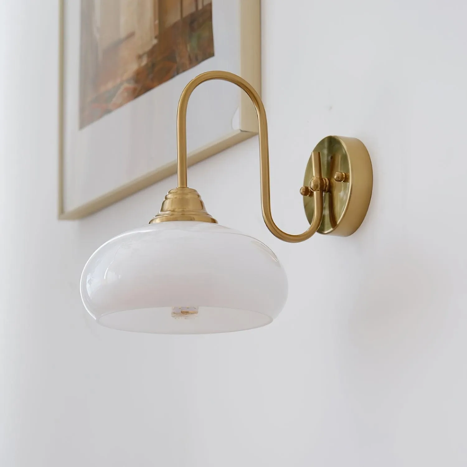 Modern Glass Geometry Wall Light for Living Room M230
