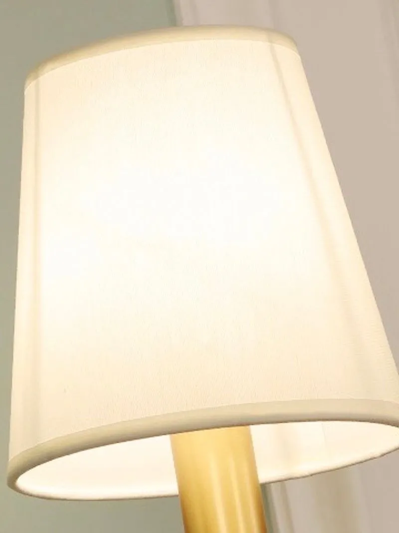 Elaris Elegant Fabric Copper Wall Sconce – Luxury European Style T447