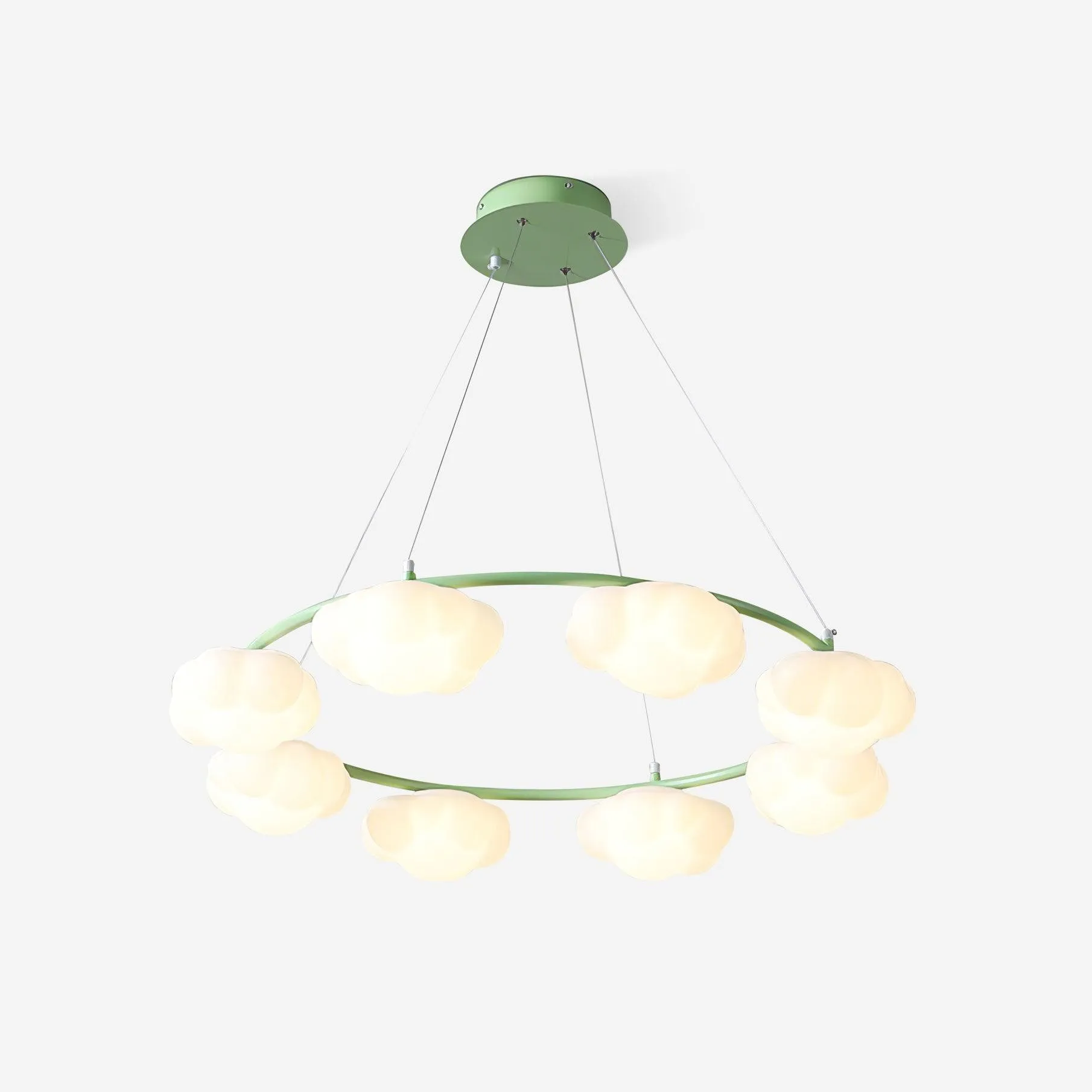 Cream Style Creative Personality Clouds Chandelier M322