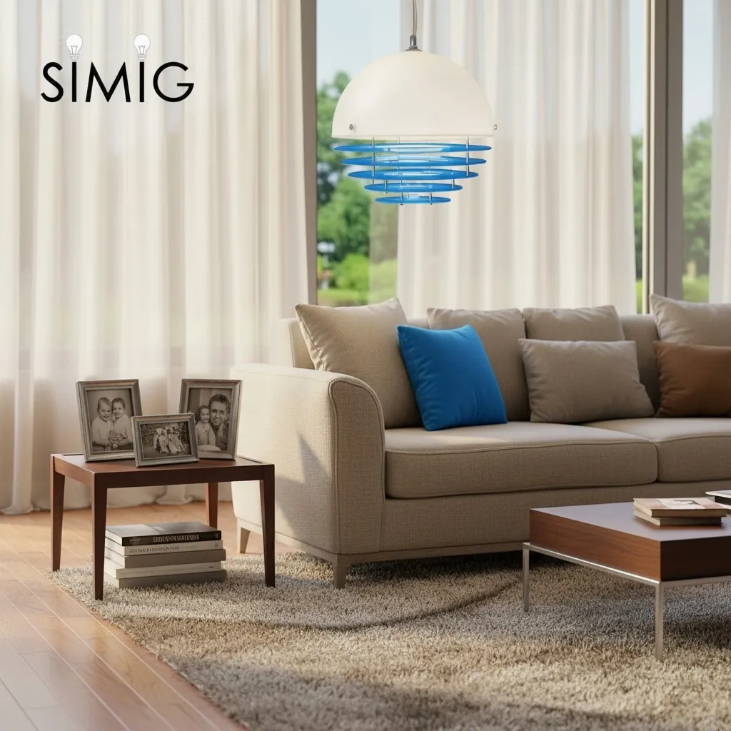 Bauhaus Sunset Ambient Pendant Lamp - Glass Acrylic Pendant Lamp S192