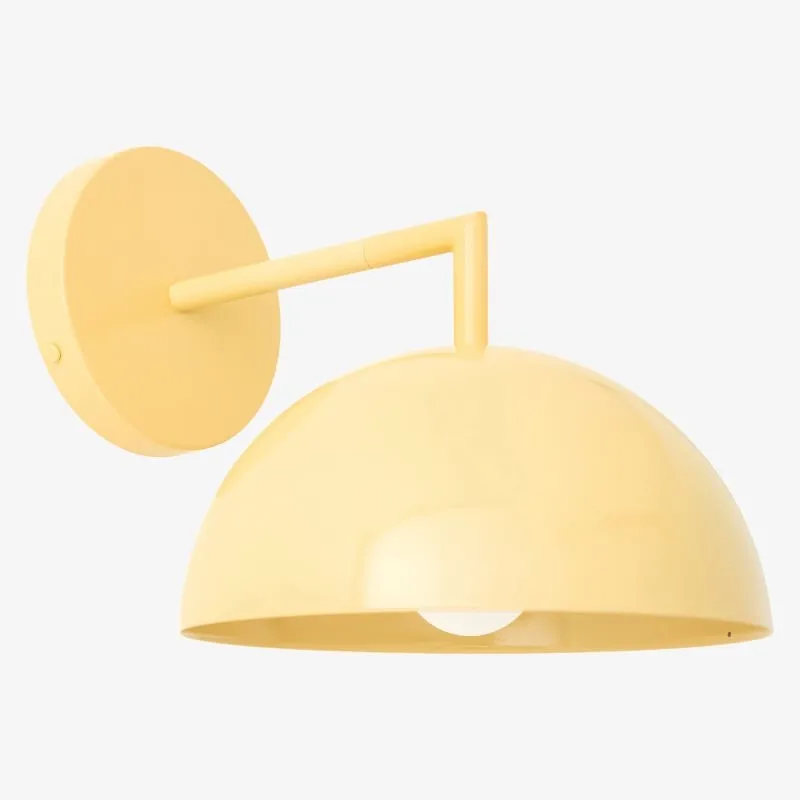 Metio Dome Minimalist Dome Sconce - Stylish Colorful Wall Light T377
