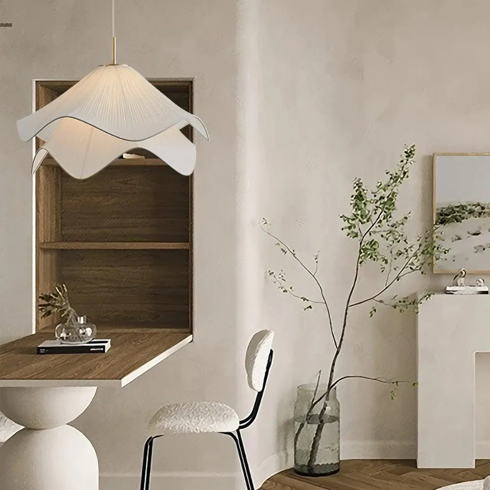 Scandinavian Jellyfish Fabric Pendant Light S133