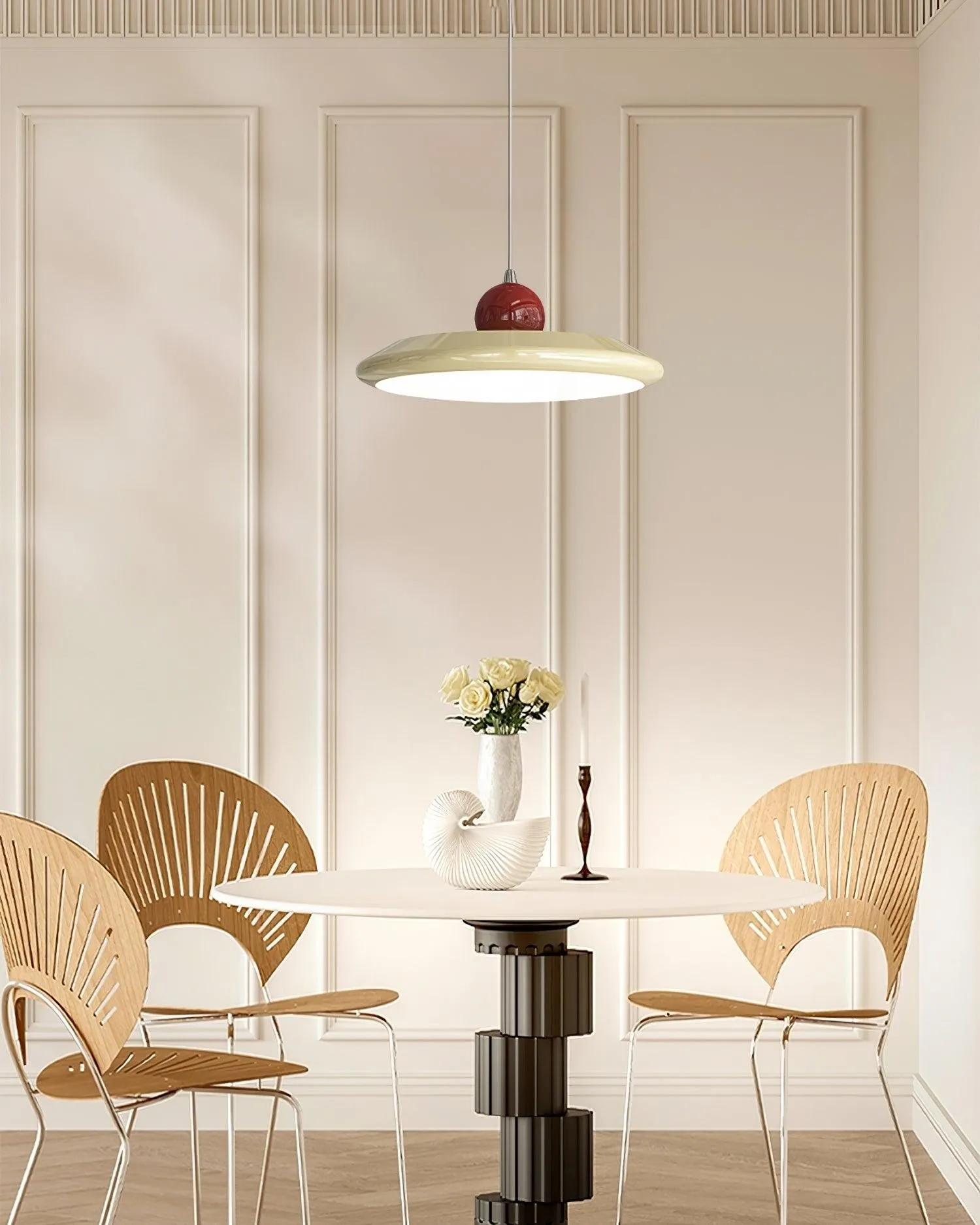 High-Grade Flying Saucer Swing Arm Pendant Lamp M284