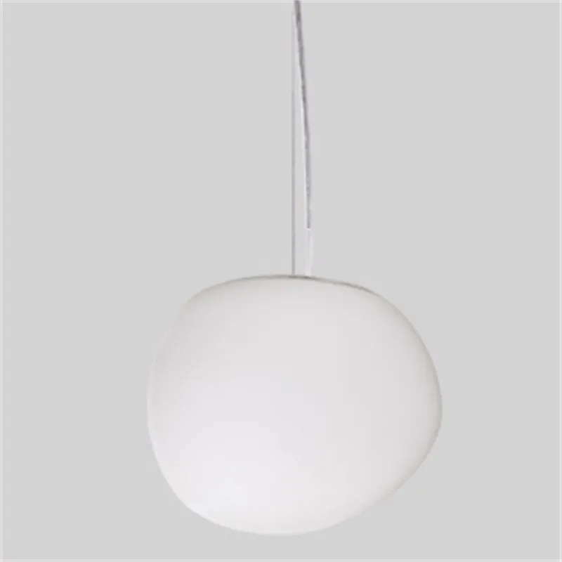 Stone Shape Opal Glass Pendant Light S05