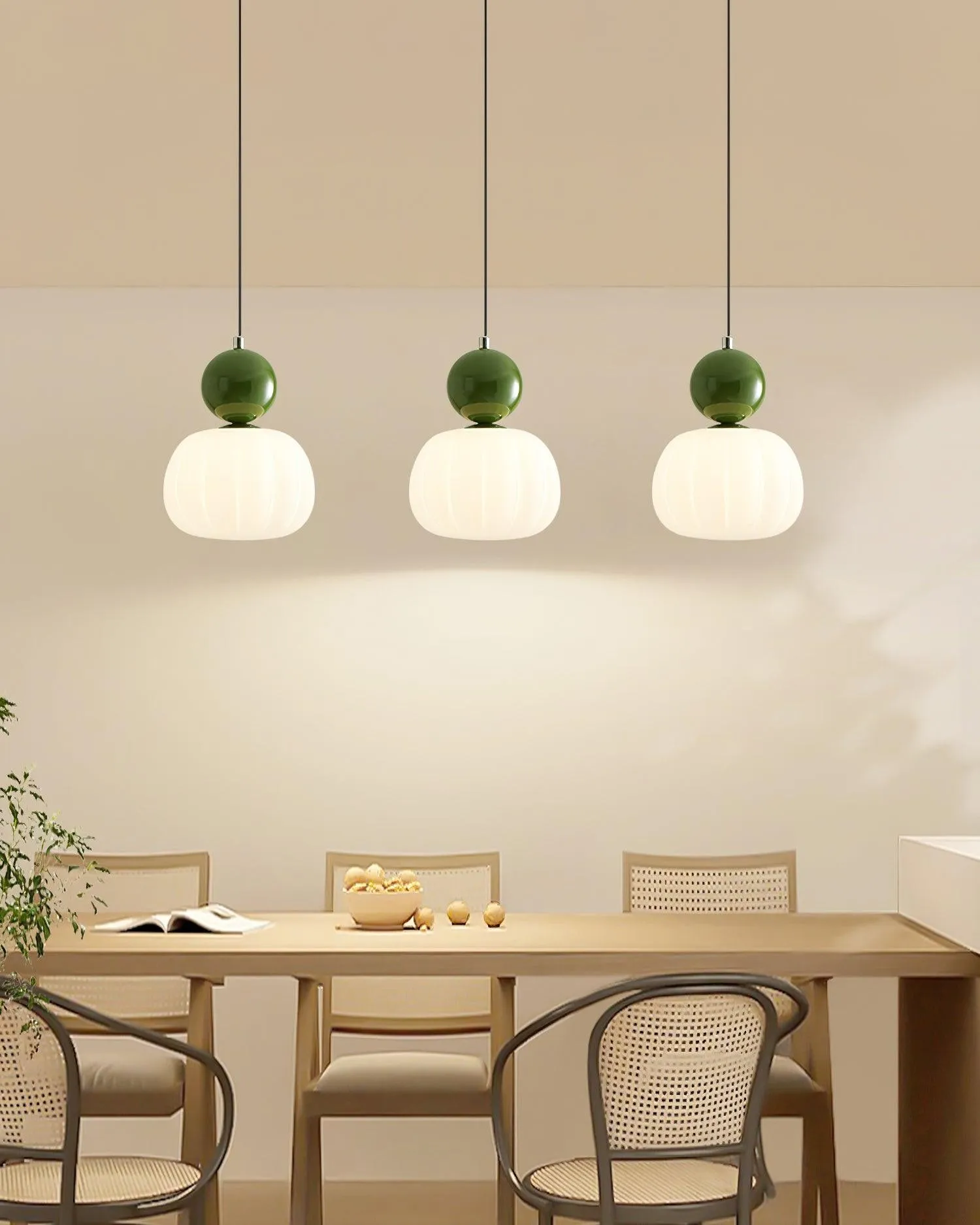 French Vintage Cream Pendant Lamp M129