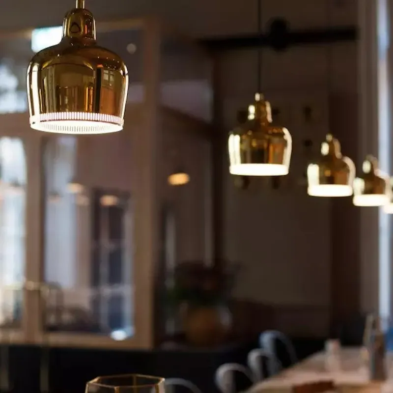 Nordic Golden Bell Pendant Lamp S184