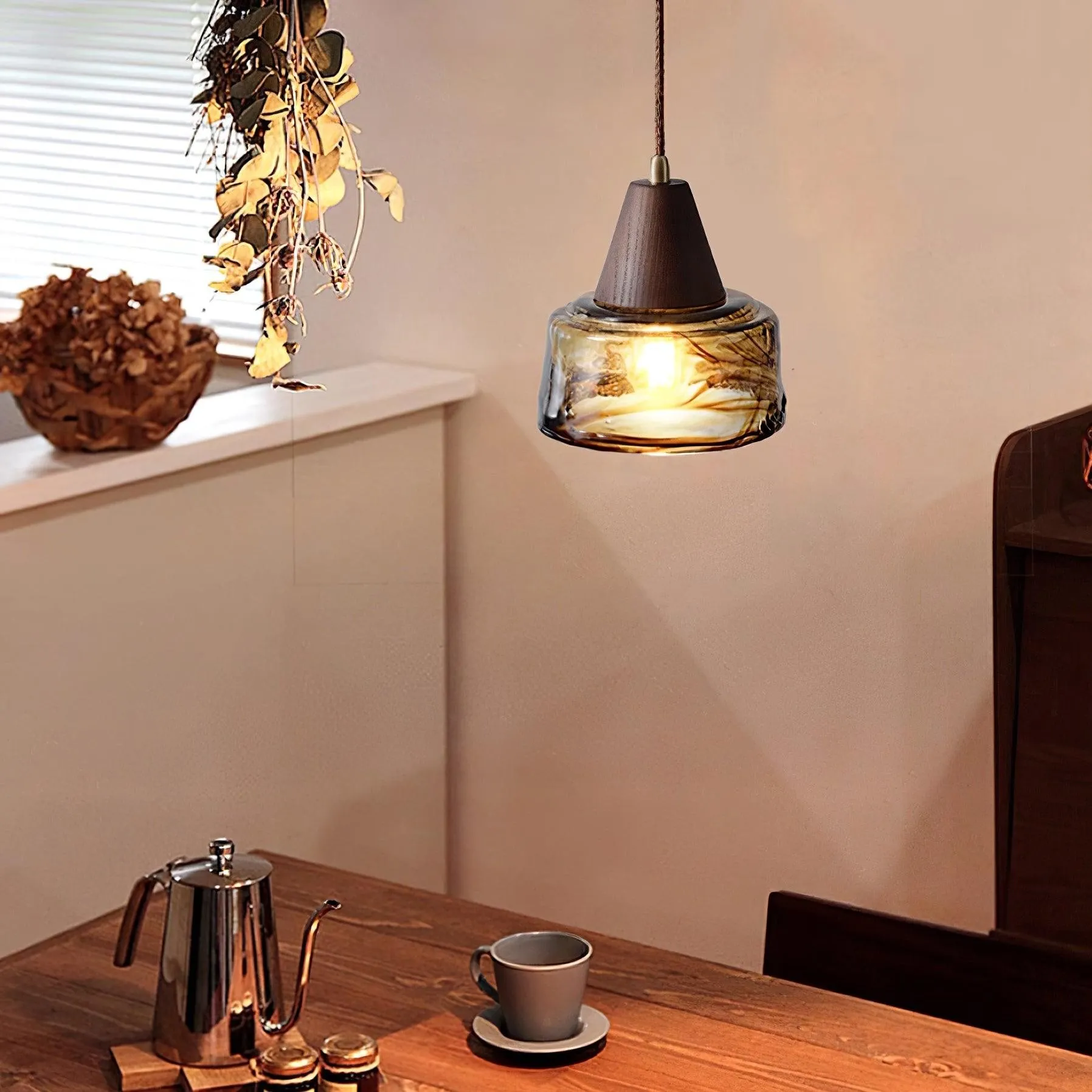 Vintage Murano Pendant Lamp P076