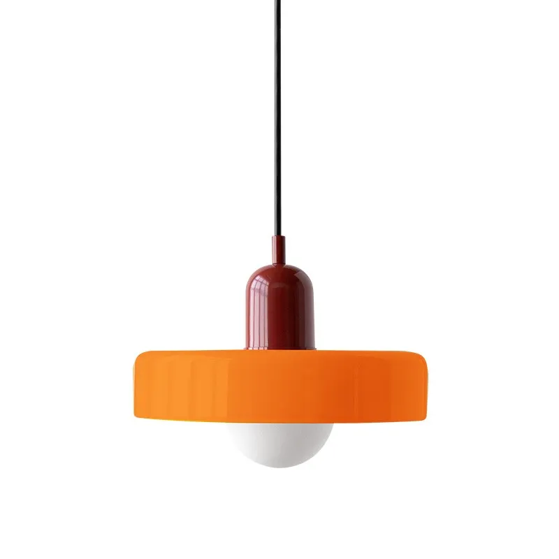 Morandi Glass Disc Orb Pendant Lamp S85