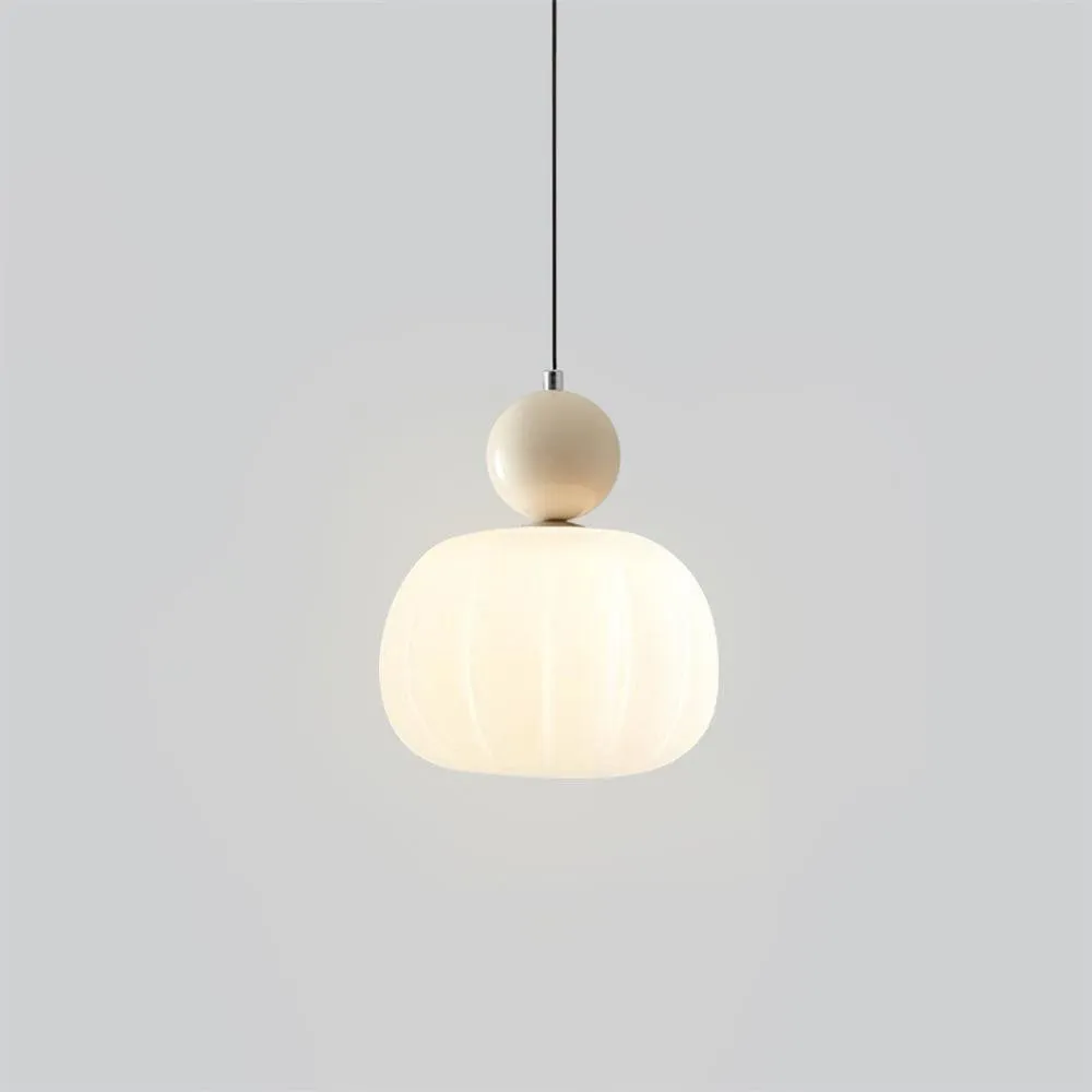 French Vintage Cream Pendant Lamp M129