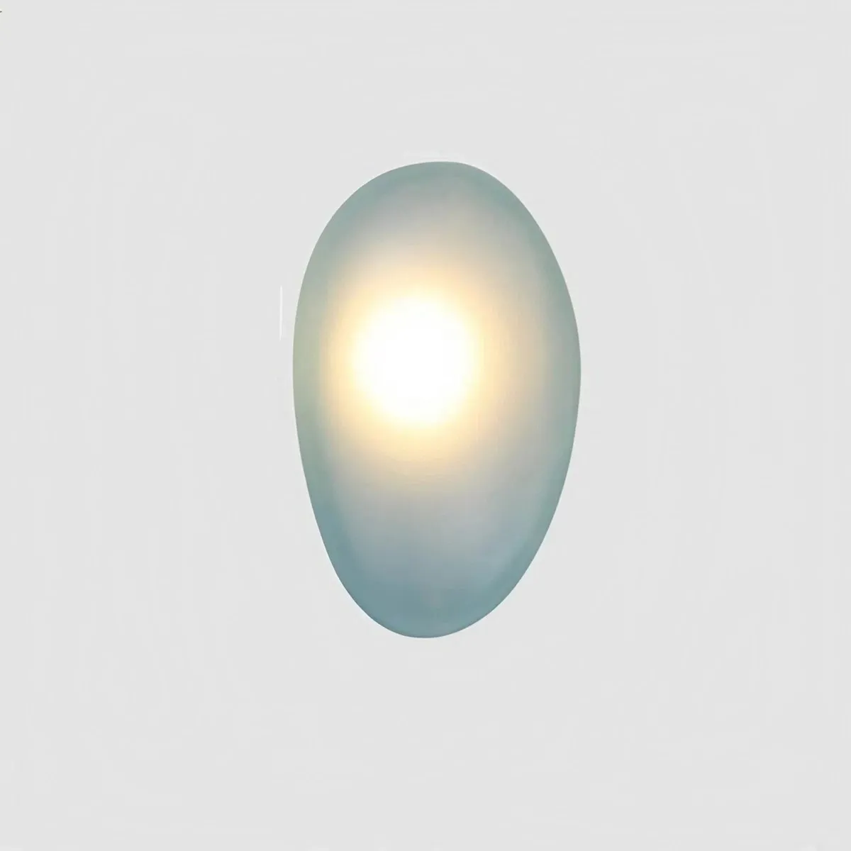 Pebble Glass Wall Lamp for Bedroom