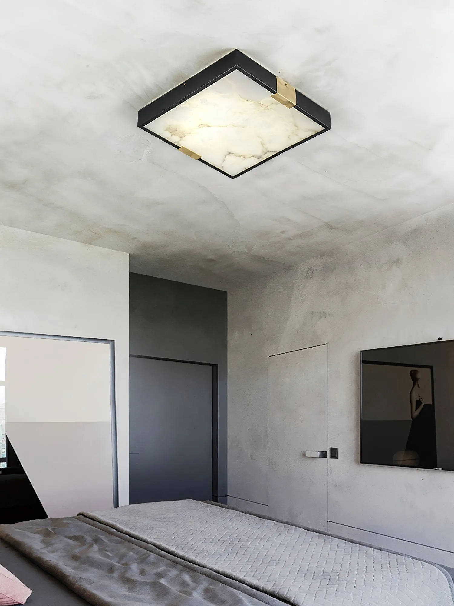 Lucien Alabaster Ceiling Light D432