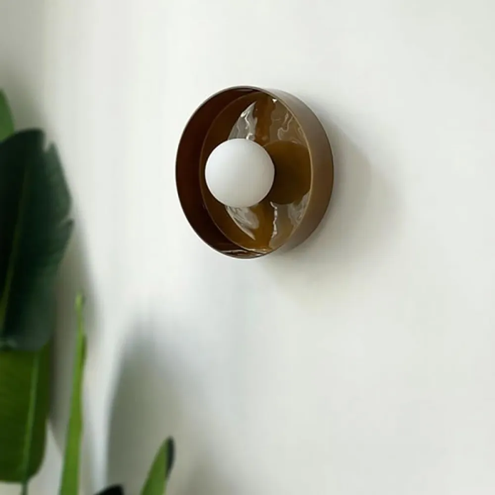 Modern Round Flush Mount Morandi Ceiling Lamp Wall Lamp S142