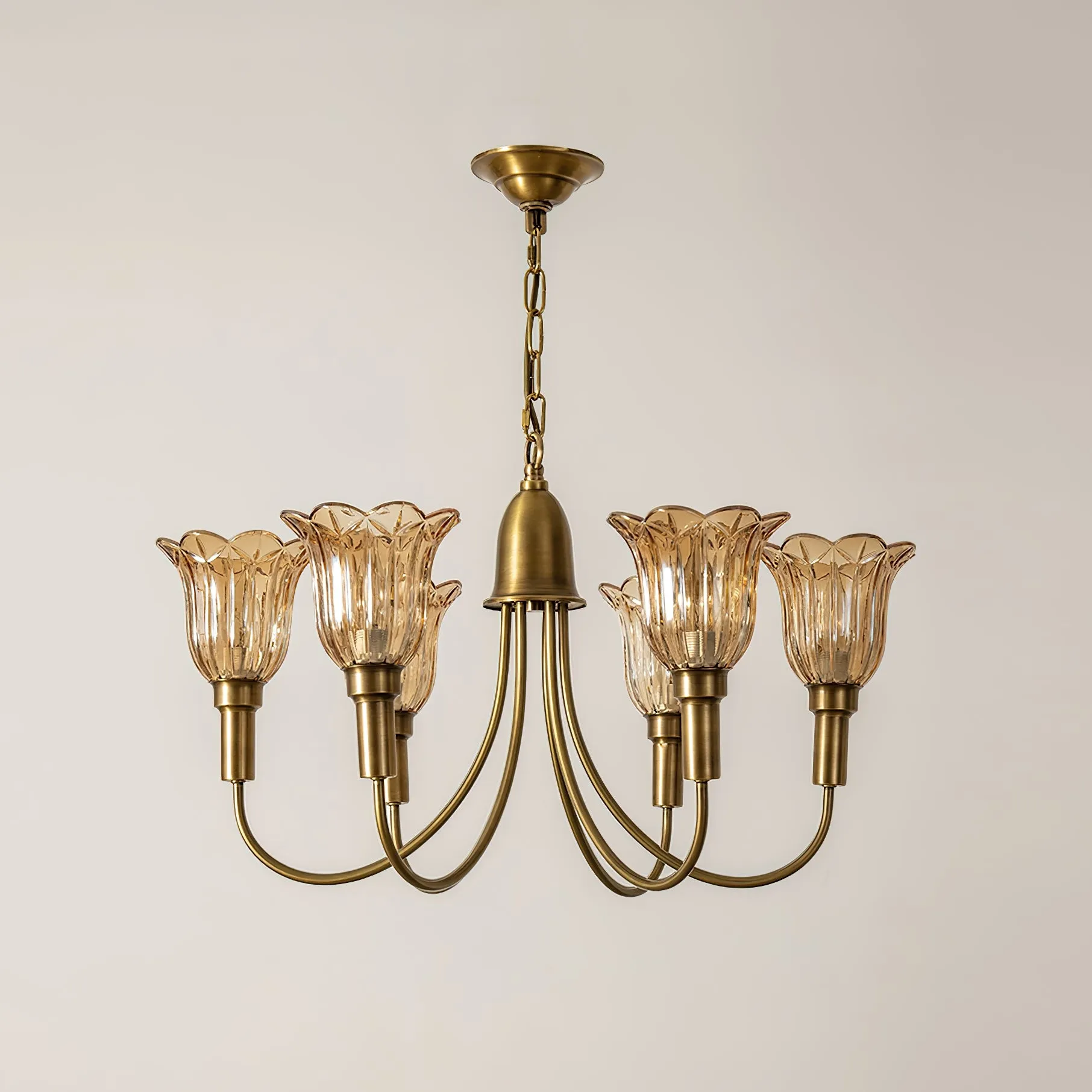 Columbia Brass Chandelier D505
