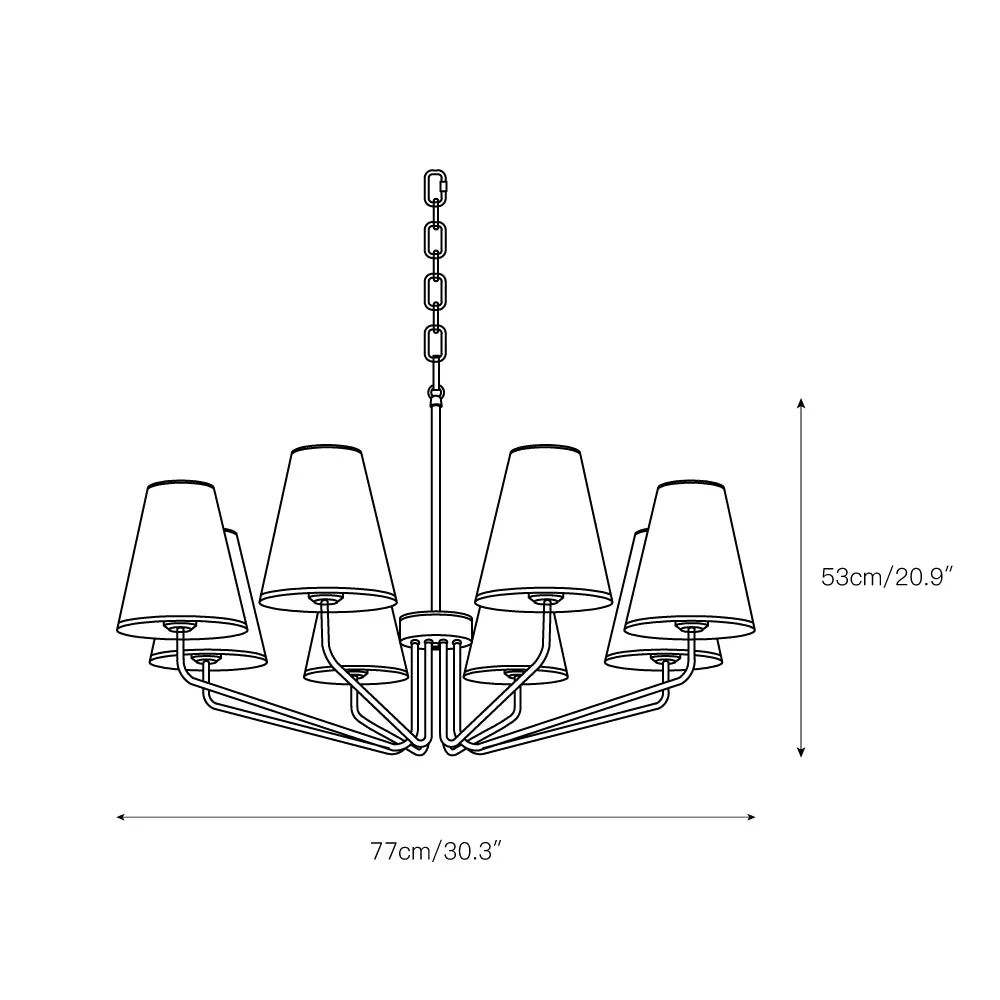 Kennedy Chandelier D501