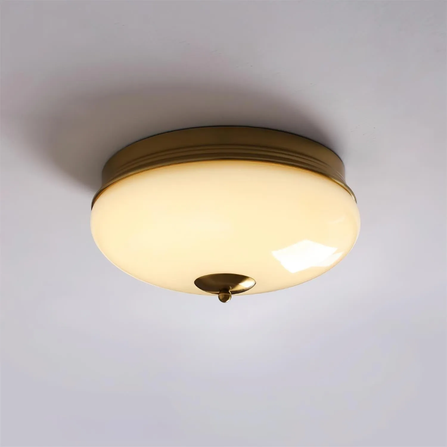 European Mid Century Cream Ceiling Light M242