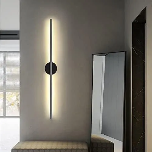 Modern Black Aluminum Wall Light D850