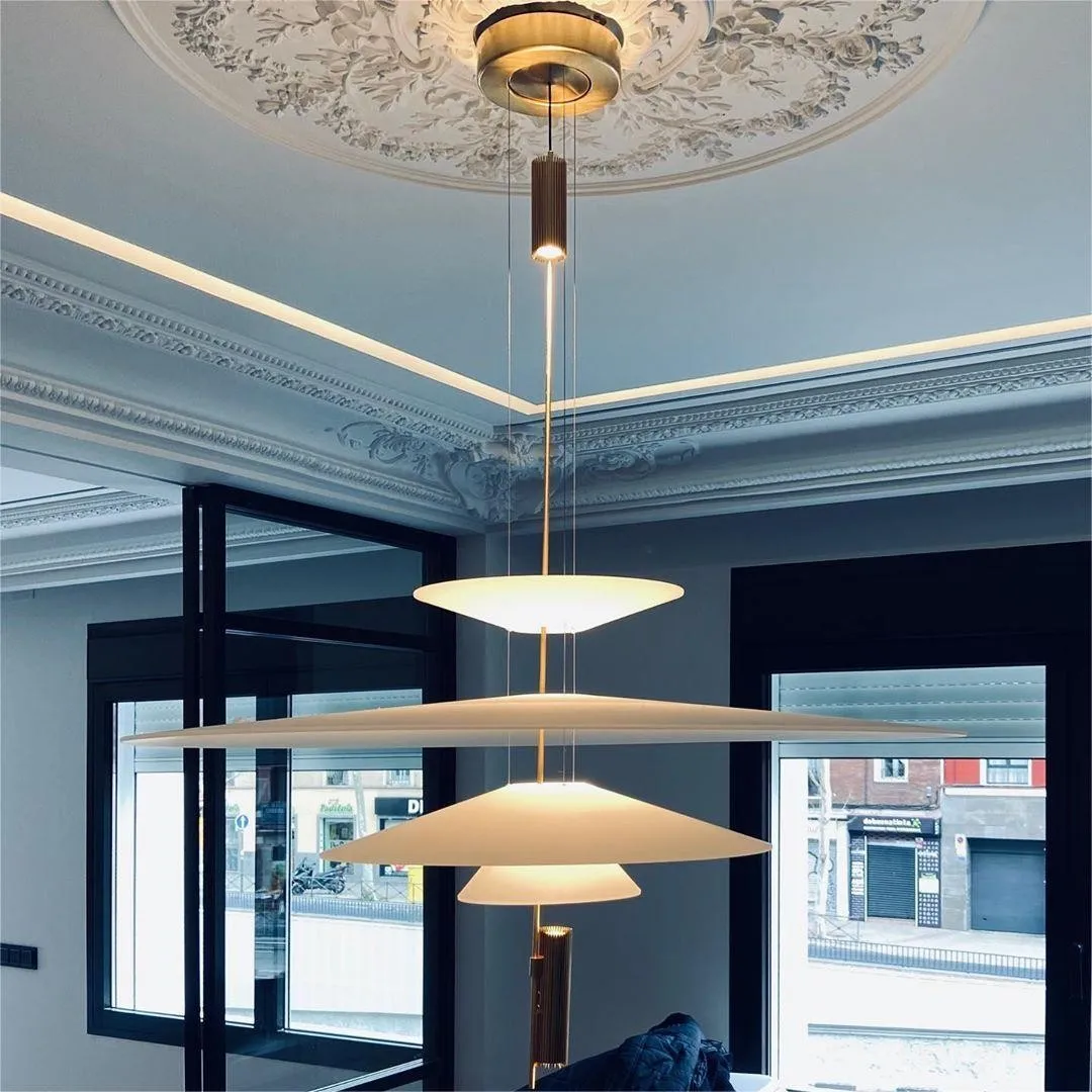 Modern LED Multi Layers Pendant Light For Dining Room