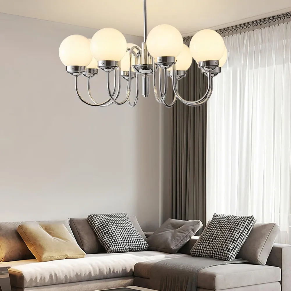 Marshmallow Modern Glass Chandelier D776