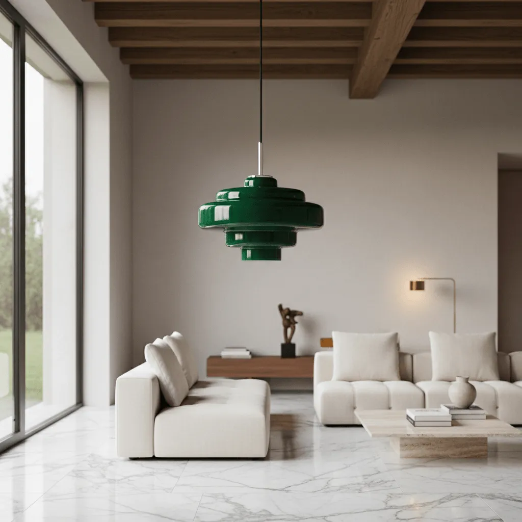 Koloro Retro Multi-layered Pendant Light - Modern Fixture for Living Room T277