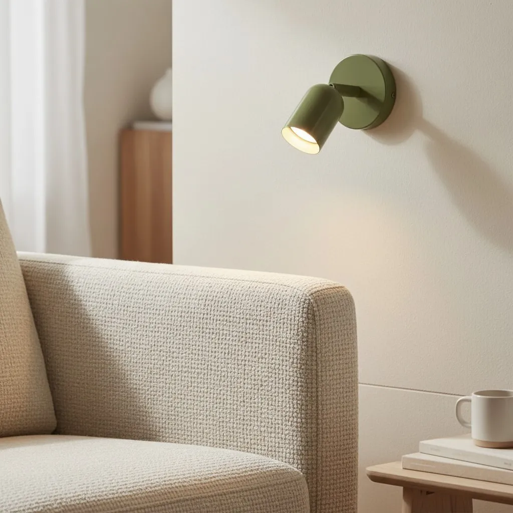 Modern Cylinder Rotatable Macaron Wall Light S135