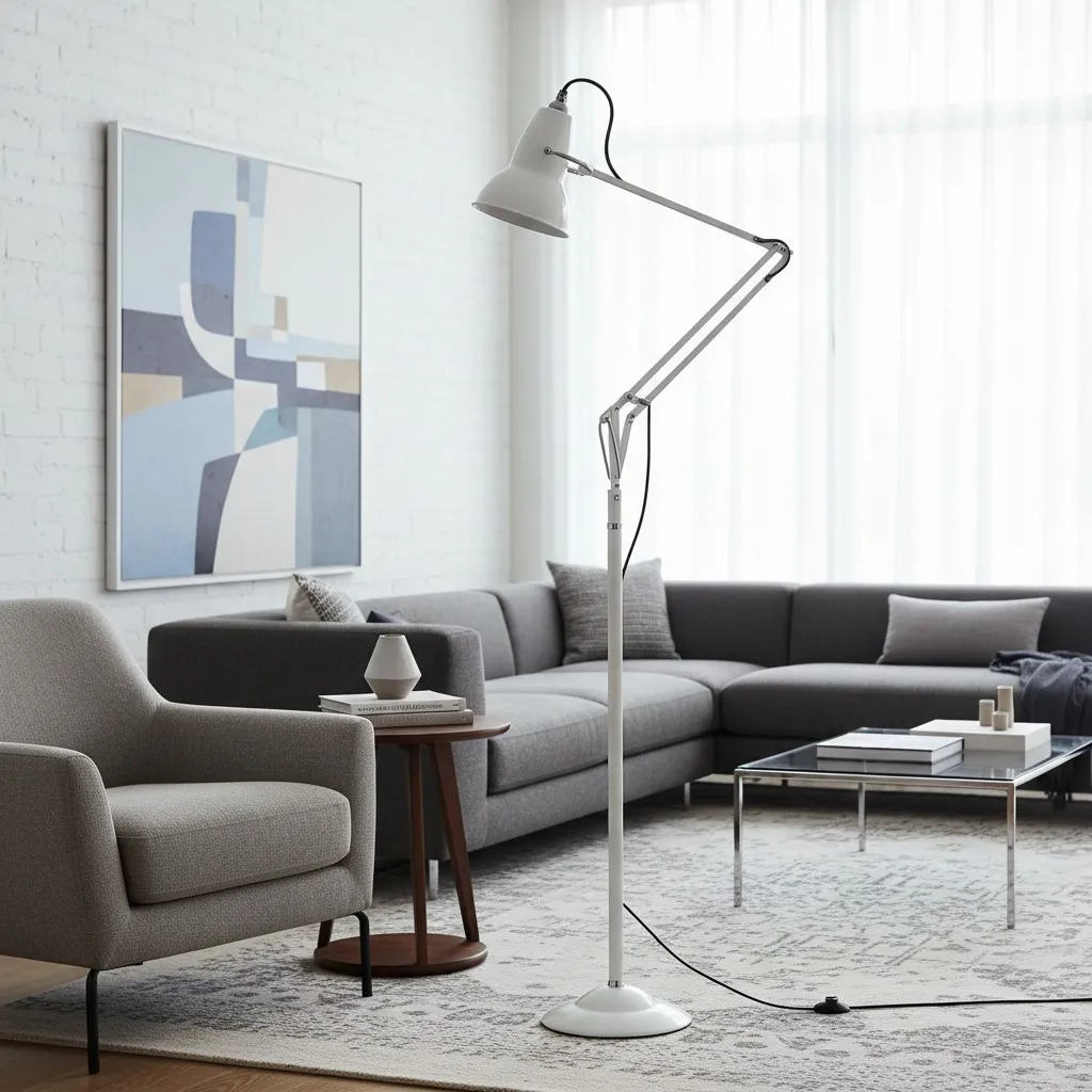 Modryx Classic Adjustable Floor Light with Refined Lines - Modern Functional Design for Home Interior Use T553