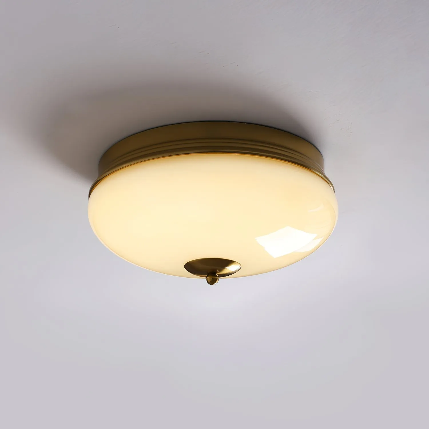 European Mid Century Cream Ceiling Light M242