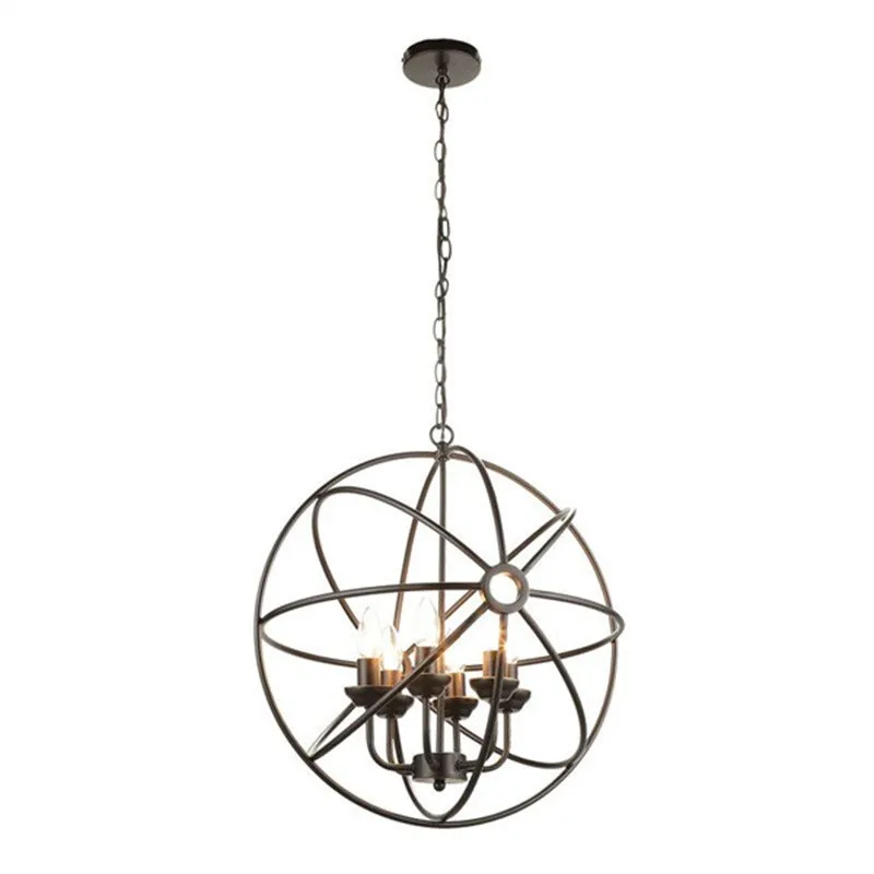 Globe Candle Chandelier