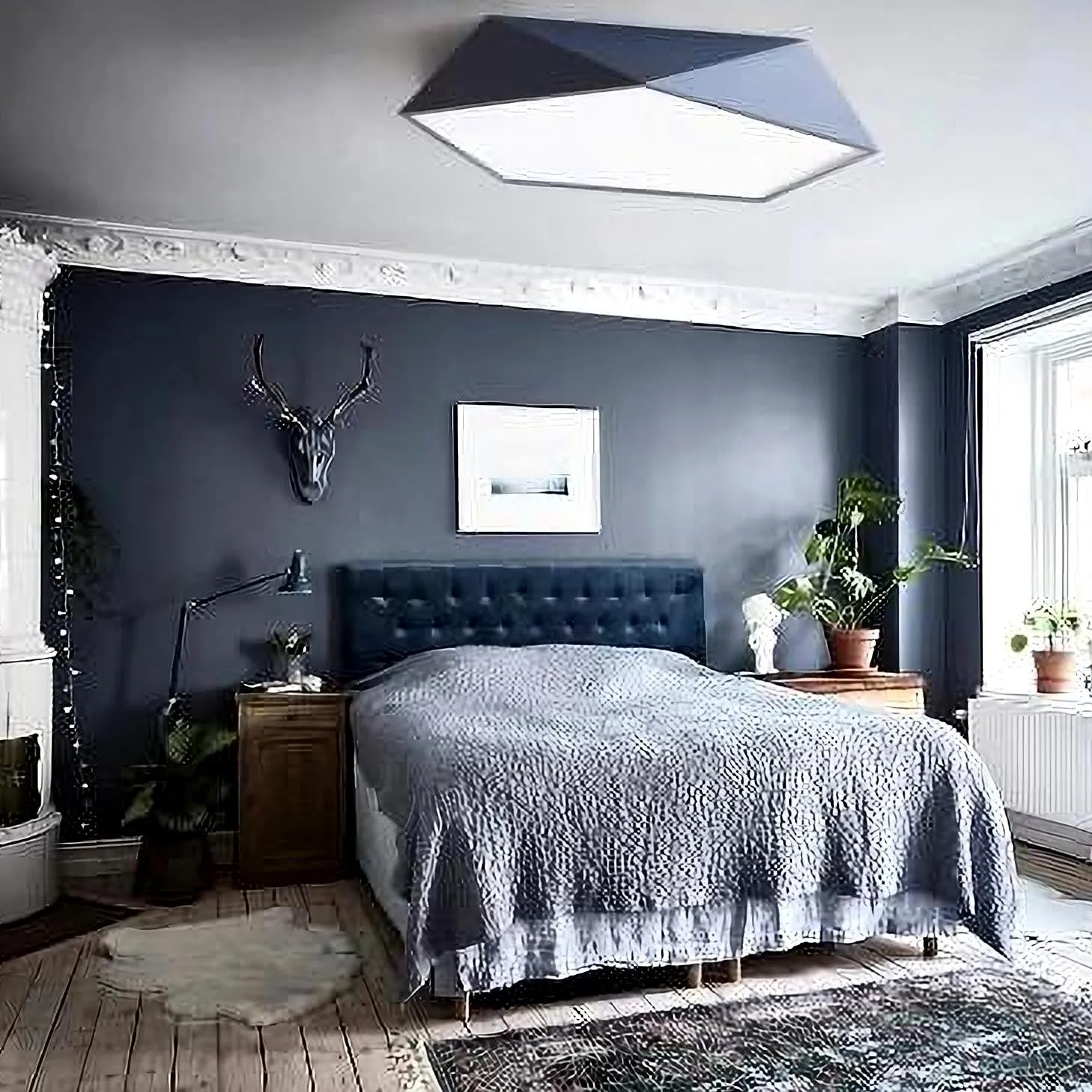 LEXA Geometric LED Ceiling Light