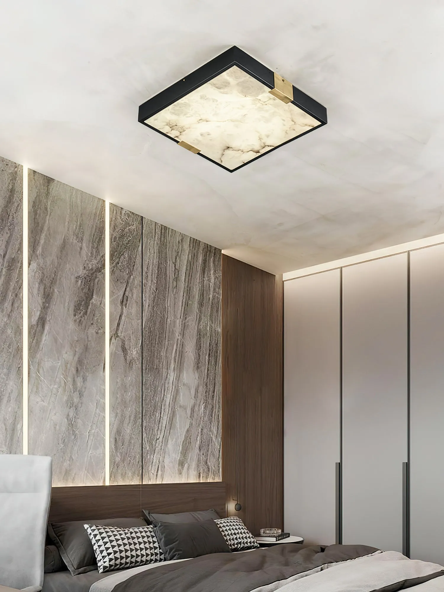 Lucien Alabaster Ceiling Light D432