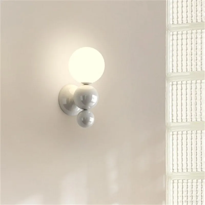 Colorful Globe Bubble Metal Wall Sconce S149