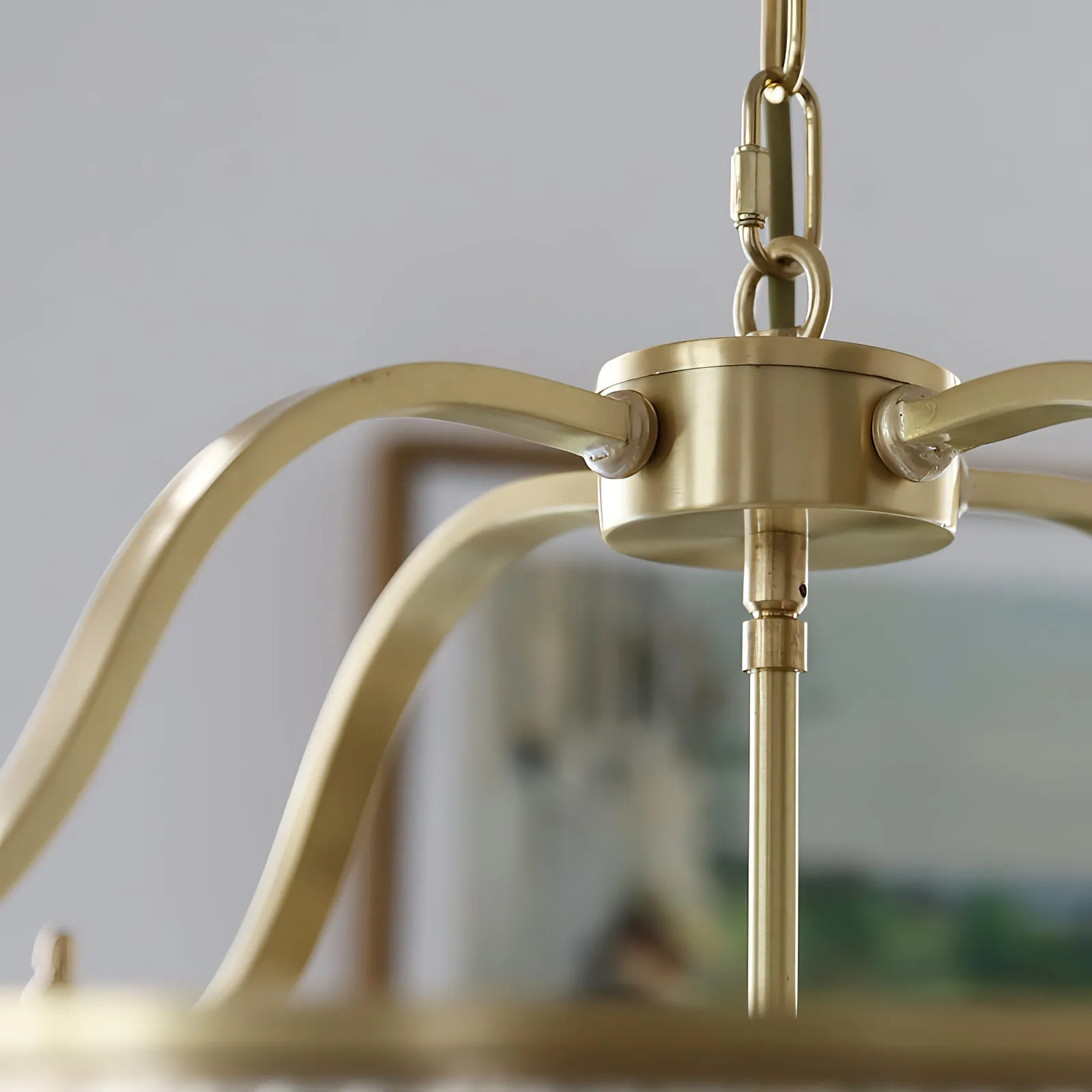 Lambeth Glass Chandelier D701