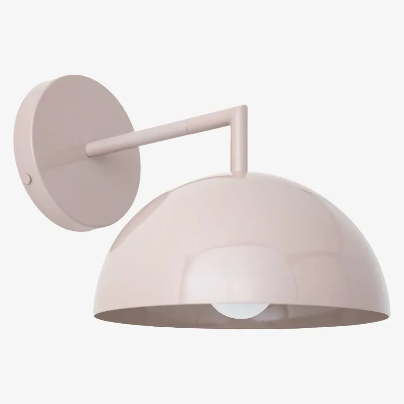 Metio Dome Minimalist Dome Sconce - Stylish Colorful Wall Light T377