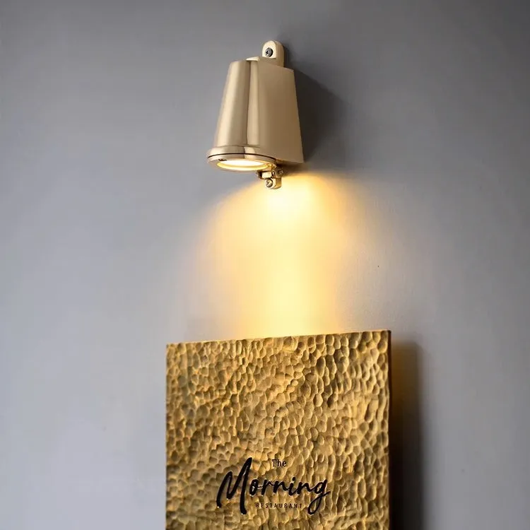 Bluebell Brass Outdoor Rain Proof Wall Light G107