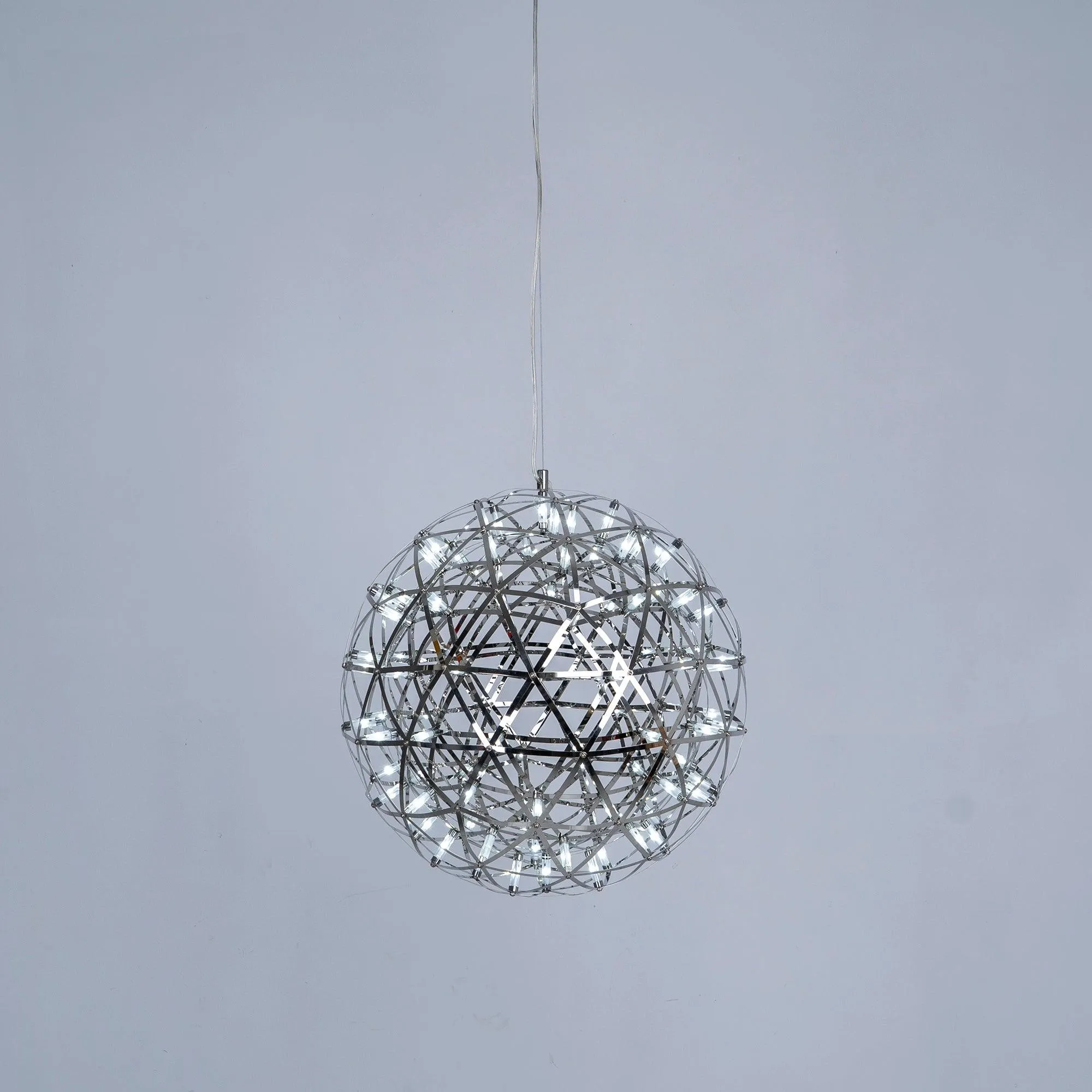 Silver Spark Ball Pendant Light T204